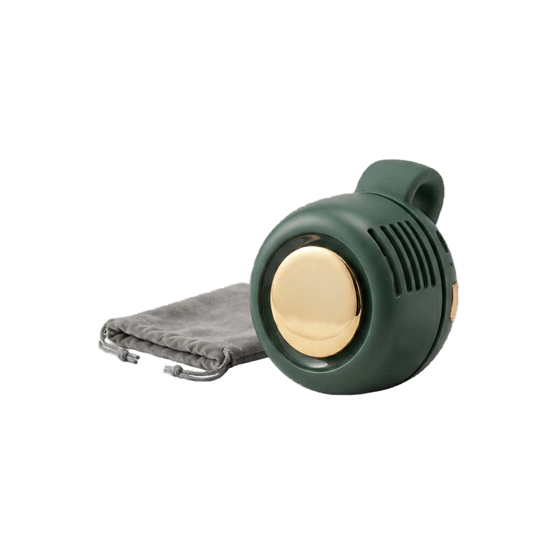 Mini Small Clip Fan Portable Silent Mini Bladeless Electric Fan 3 Speeds Clip-On Charging Fans for Shirt Whirlwind Waist Clips