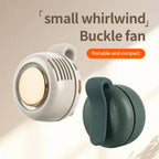 Mini Small Clip Fan Portable Silent Mini Bladeless Electric Fan 3 Speeds Clip-On Charging Fans for Shirt Whirlwind Waist Clips